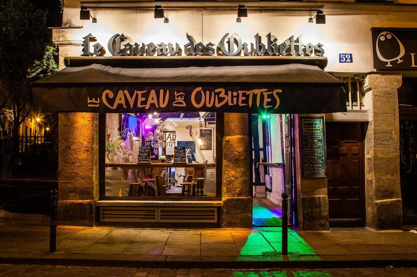 Concerts live au Caveau des Oubliettes