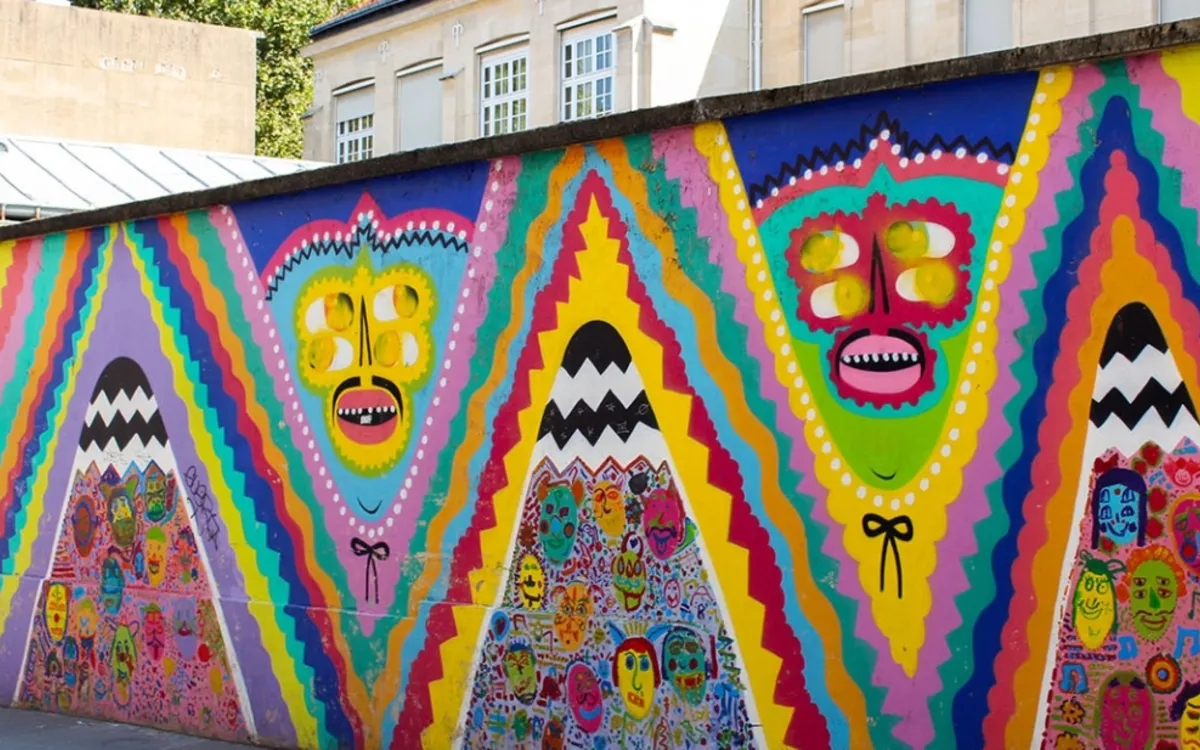 Paris street art à la Butte-aux-Cailles