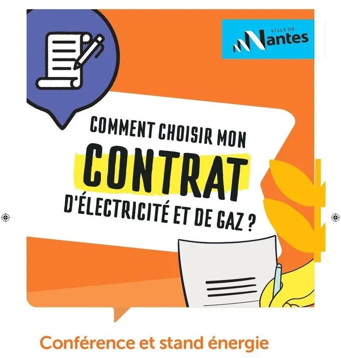 Conférence et Stand conseils pour choisir mon fournisseur d'énergie