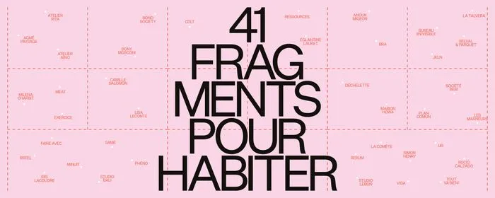 Parcours - Exposition "41 fragments pour habiter"