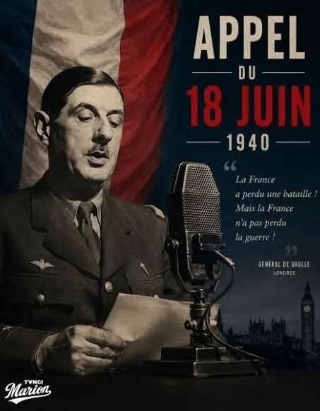 Appel du 18 juin 1940 du Général De Gaule