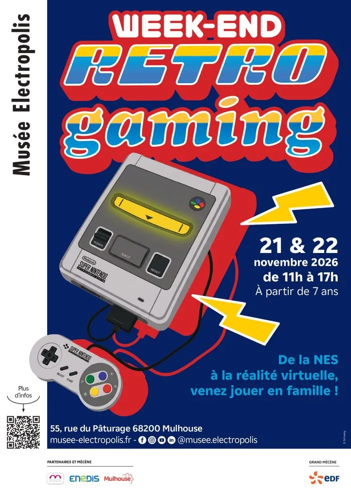 Week-end rétrogaming au Musée Electropolis