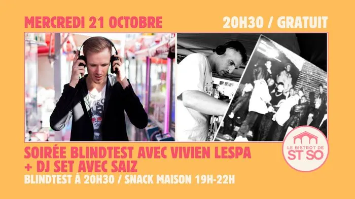 Soirée Blindtest + DJ Set