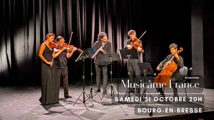 Concert à Bourg-En-Bresse : Bach, Vivaldi, Schubert, Rachmaninov, Saint-Saëns, Elgar, Telemann, Williams, Mansell