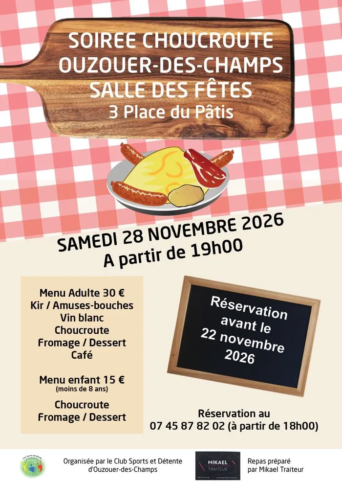 Soirée choucroute