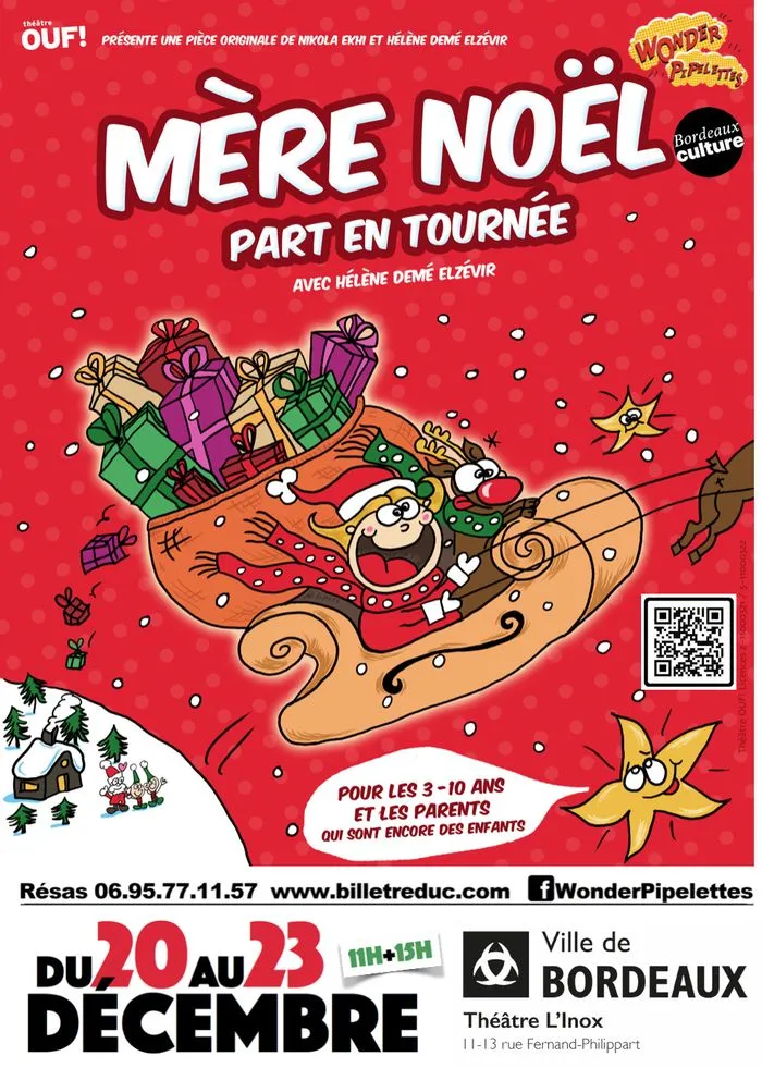 Mère Noël part en tournée (jeune public 3-12 ans)