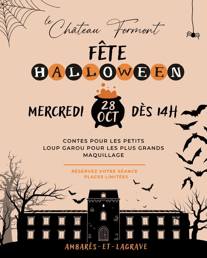 Halloween enfant au château Formont
