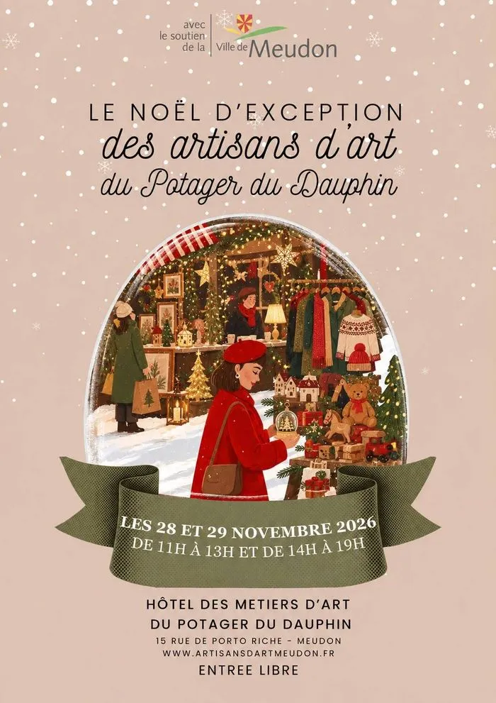 Le Noël d 'exception des artisans d'art de Meudon