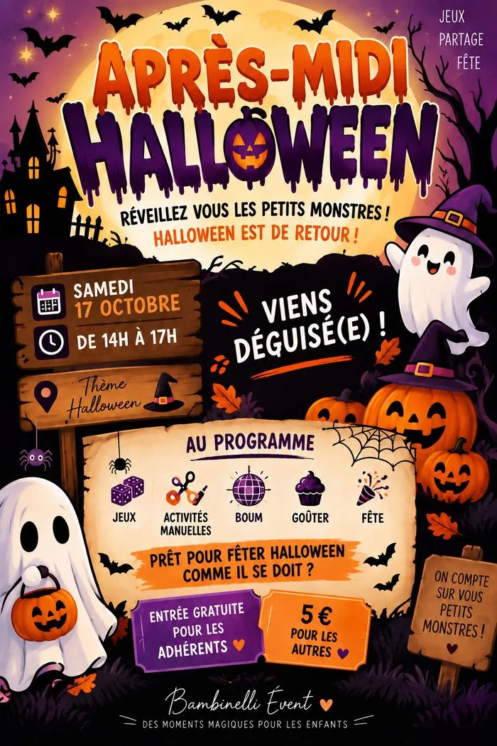 Après-midi Halloween