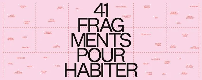 Exposition "41 fragments pour habiter" - Visites guidées