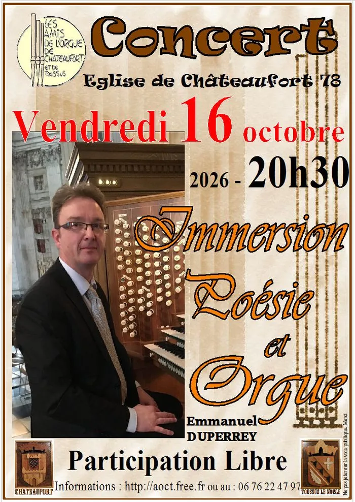 Immersion, Poésie et Orgue