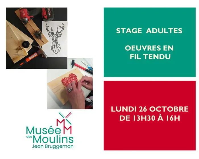 Stage adultes : œuvres en fil tendu