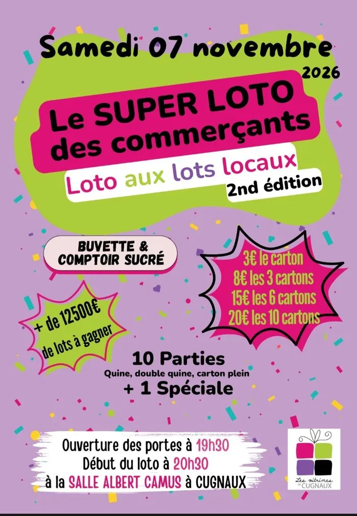 Le loto des commerçants revient pour une seconde édition