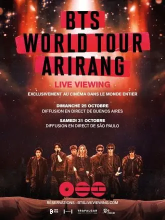 BTS World tour arirang in buenos aires live viewing