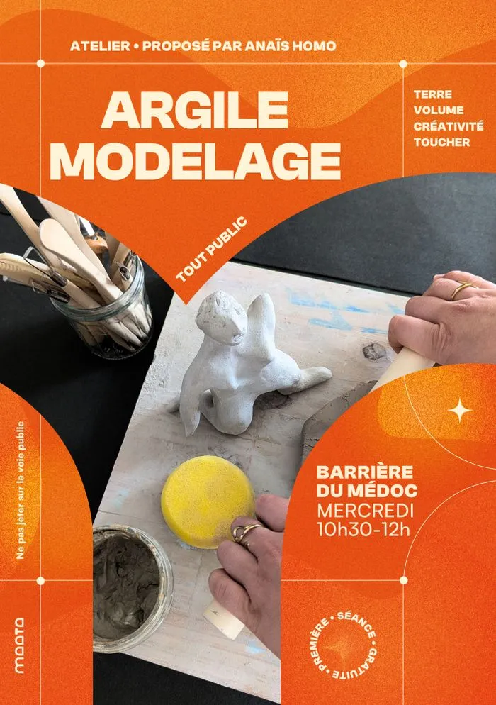 Atelier argile-modelage