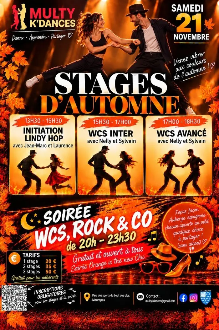 STAGES de LINDY HOP & WEST COAST SWING