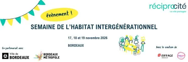 Semaine de l'Habitat Intergénérationnel - Atelier Toit, toi mon toit (sensibilisation des seniors au parcours résidentiel)