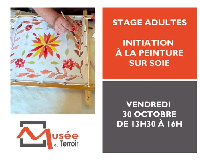 Stage Adulte : initiation à la peinture sur soie
