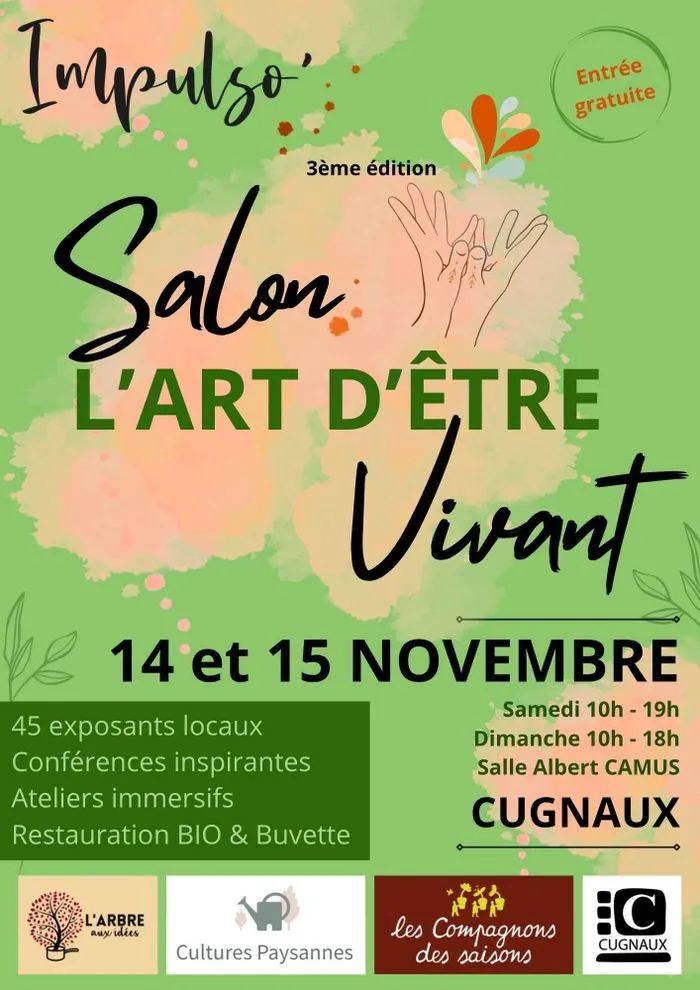 Troisième édition du salon L’Art d’Être Vivant