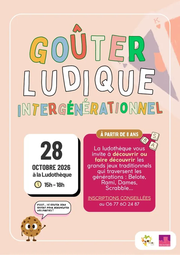 Goûter, ludique, intergénérationnel