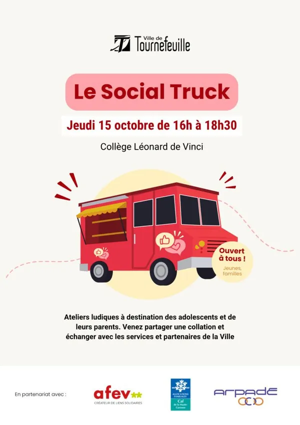 Le Social Truck - Jeudi 15 octobre