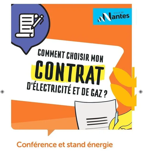 Conférence et Stand conseils pour choisir mon fournisseur d'énergie