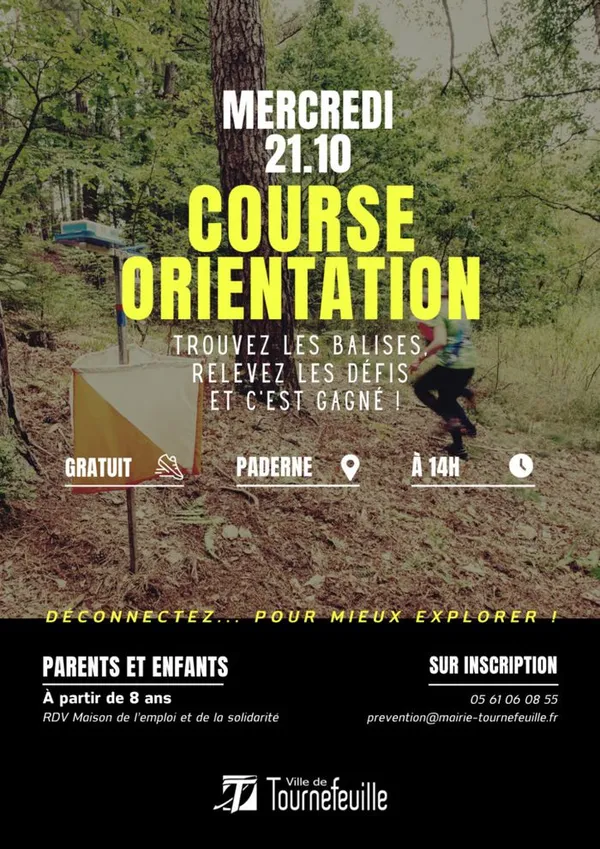 Course d'orientation - Mercredi 21 octobre
