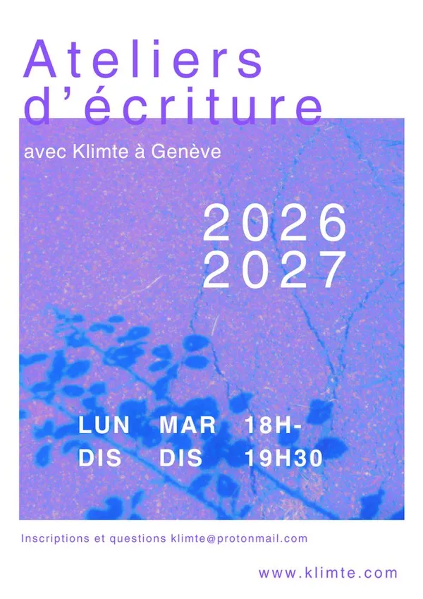 Atelier d'écriture créative pour adultes
