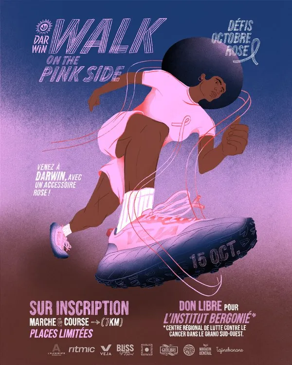 Walk on the pink side - Octobre rose à Darwin