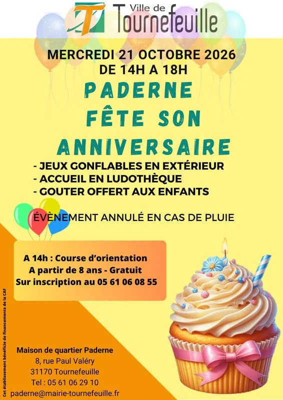 Anniversaire de Paderne - Mercredi 21 octobre