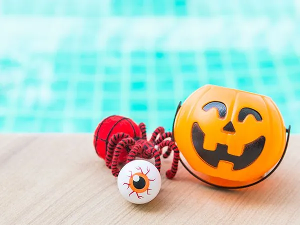 Animation Halloween à la piscine Yvonne Godard