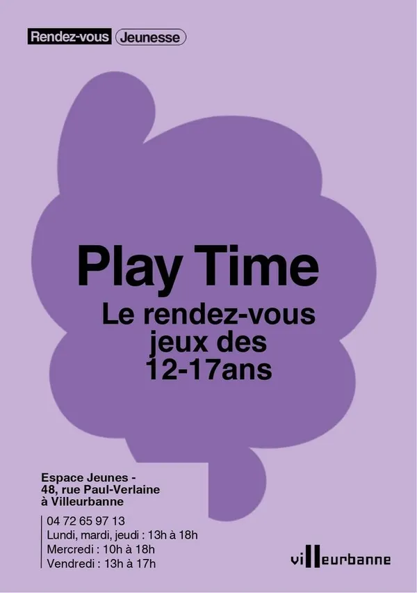 Play Time, la soirée jeux des 12-17 ans : Soirée Loup-Garou