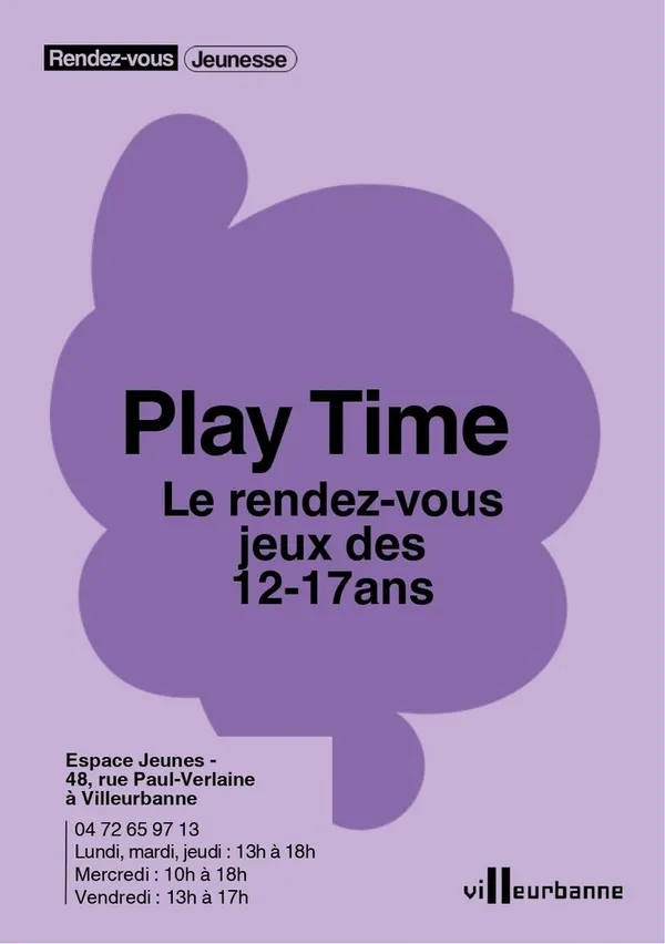 Play Time, la soirée jeux des 12-17 ans : Soirée Loup-Garou