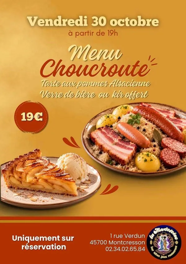 Soirée choucroute