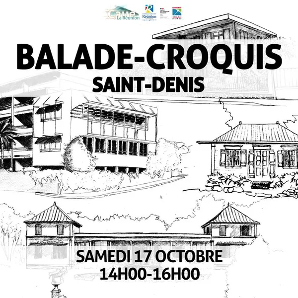 BALADE-CROQUIS à Saint-Denis