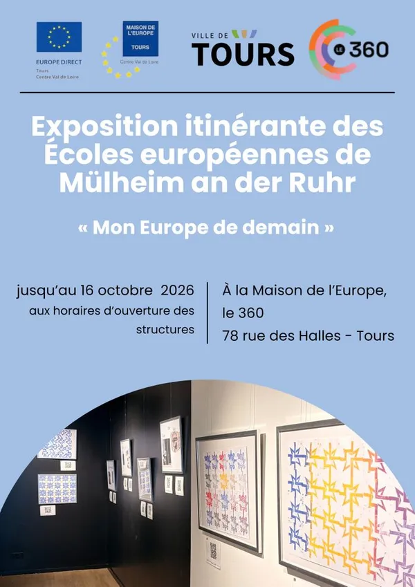 "Mon Europe de demain" – Exposition itinérante des Écoles européennes de Mühlheim an der Ruhr