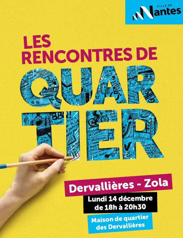 Les rencontres de quartier Dervallières - Zola