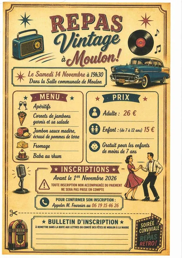 Repas Vintage