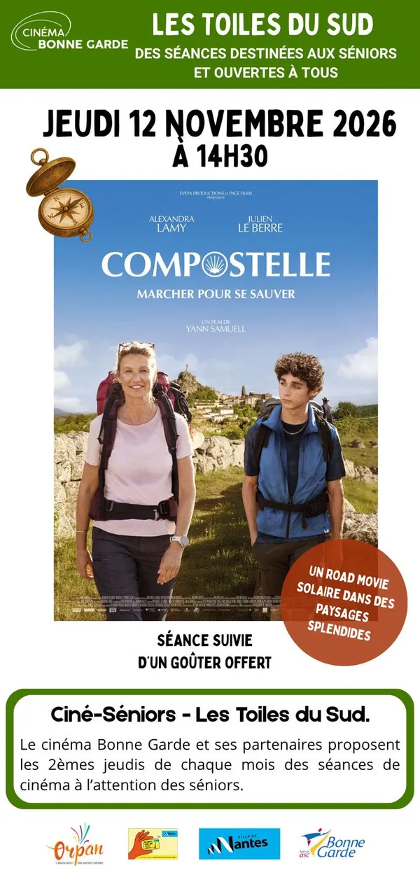 Ciné-seniors : "Compostelle"