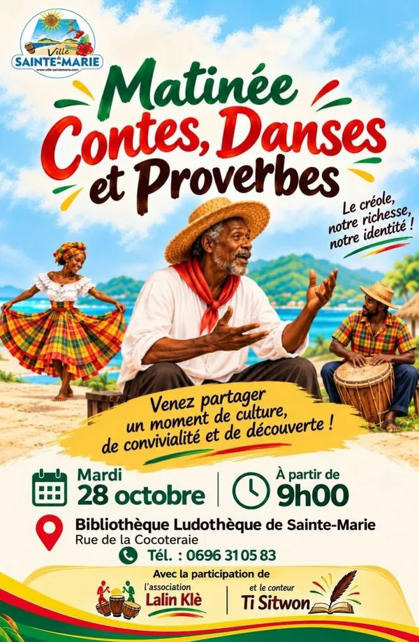 MATINÉE CONTES, DANSES ET PROVERBES