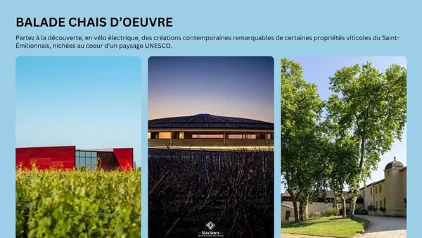 BALADE « CHAIS D’ŒUVRE » : l’architecture contemporaine au cœur du vignoble !