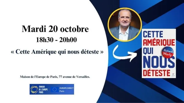 « Cette Amérique qui nous déteste », rencontre avec le journaliste Richard Werly