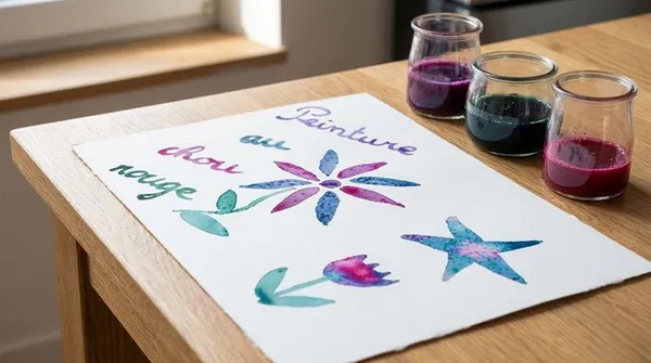 Peintures végétales [atelier créatif]