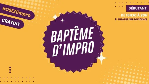Baptême d'improvisation