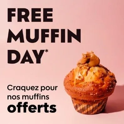 Free Muffin Day chez Columbus Café à CompiÚgne !