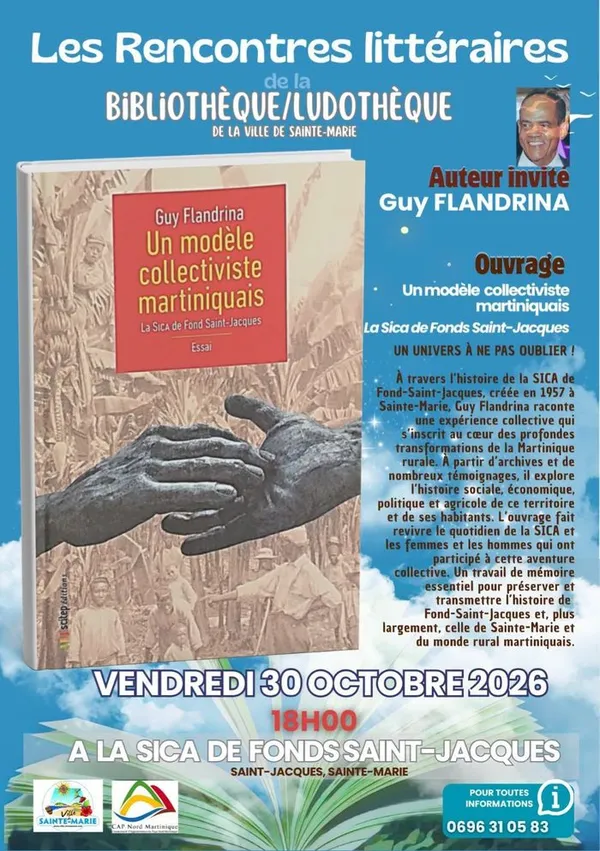 LES RENCONTRES LITTÉRAIRES " Un modèle collectiviste martiniquais"
