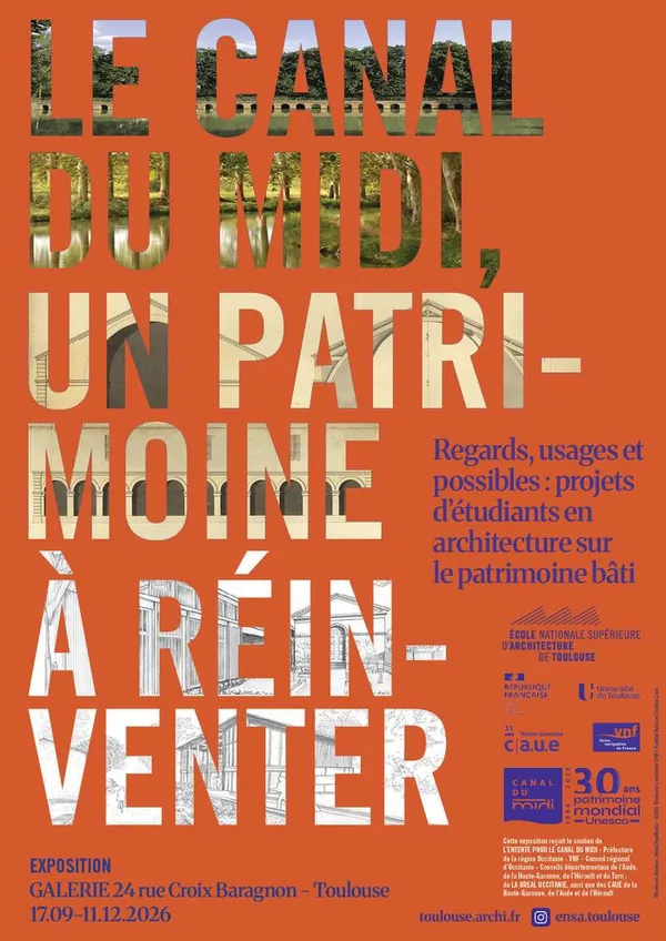 Exposition : Le canal du Midi, un patrimoine à réinventer