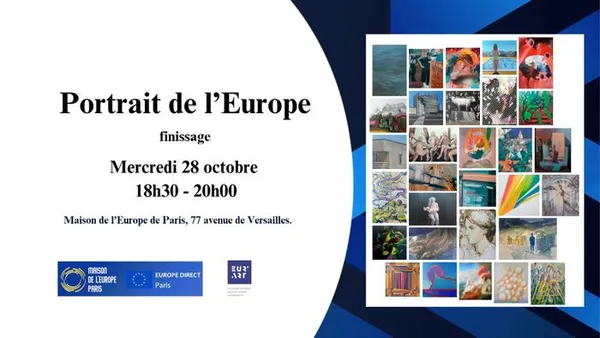 Portrait de l’Europe – finissage de l’exposition de peinture