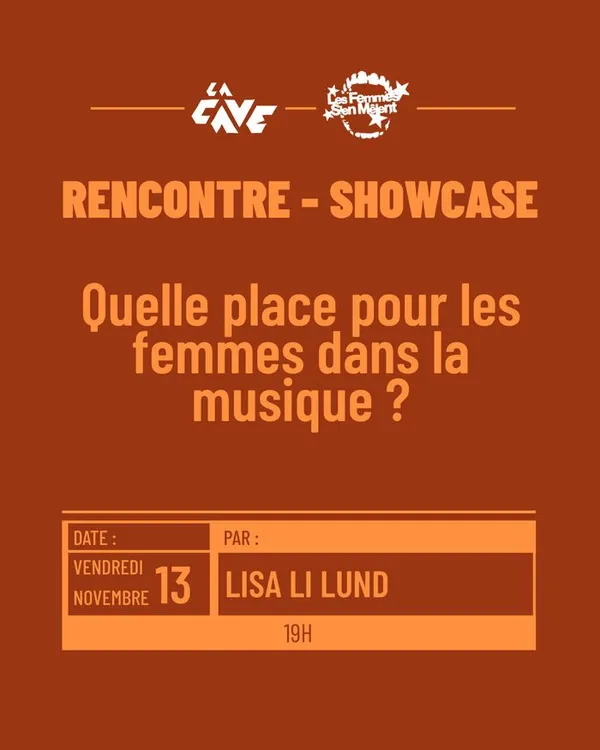 Rencontre - Showcase : Quelles place pour les femmes dans la musique ?