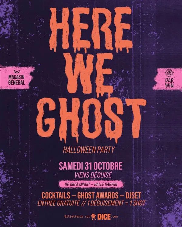 HERE WE GHOST · HALLOWEEN PARTY À DARWIN